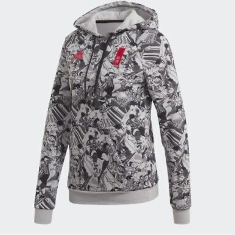 adidas Captain Tsubasa Collaboration Hoodie Sz S